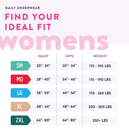 Prevail® for Women Daily Absorbent Underwear, Large