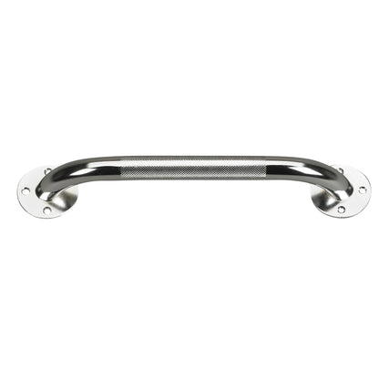 Drive™ Chrome Knurled Grab Bar, 12 Inch