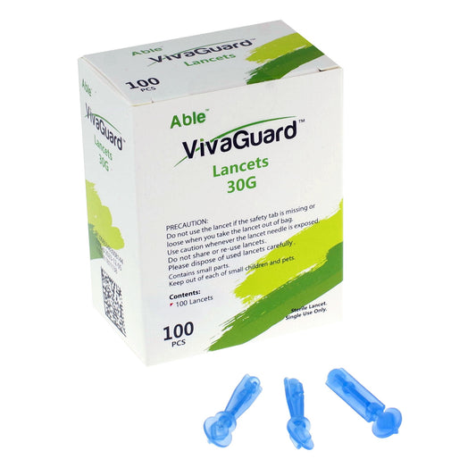 VivaGuard Lancets, 30G, (100 count) 100ct