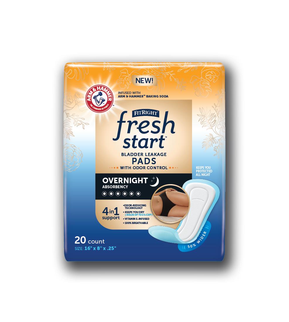 Fitright Fresh Start Liners Ah Bcp Overnight