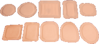 Ampatch Style GP with 7/8" Round Center Hole 50 Count