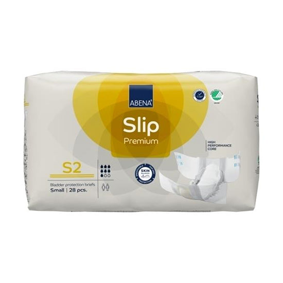 Adult Incontinence Brief Slip Premium S2 Small Absorbency Level 2 24" - 33"