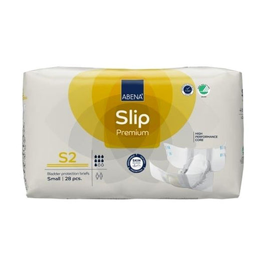 Adult Incontinence Brief Slip Premium S2 Small Absorbency Level 2 24" - 33"
