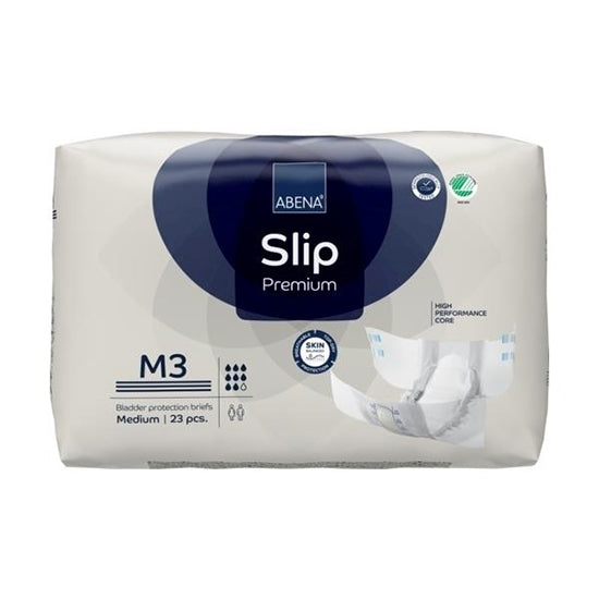Adult Incontinence Brief Slip Premium M3 Medium Absorbency Level 3 28" - 43"