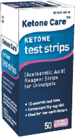 Ketone Care Blood Glucose Test Strip 50ct