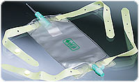 Bile Bag with T Tube Adapter Belts