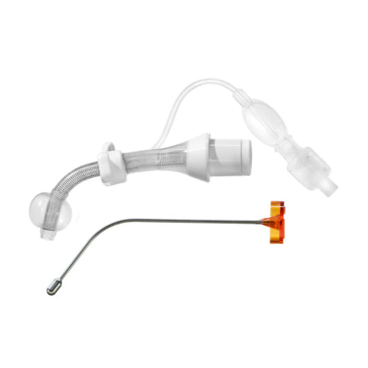 TRACOE Silcosoft Trach Tube 3.0 x 39mm proximally longer cuffed silicone