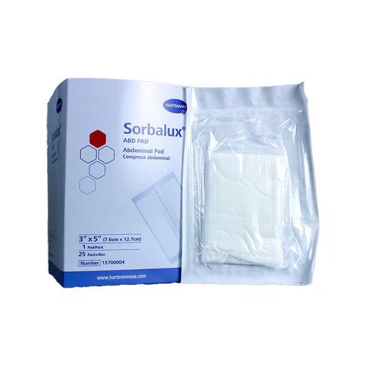 Sorbalux Absorbent Abdominal Pad 3" x 5"