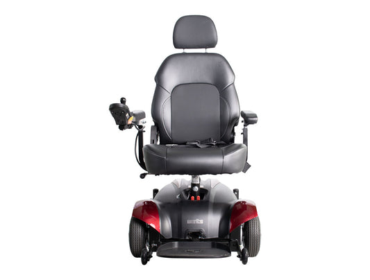 Vision CF Front-Wheel Drive Power Wheelchair 300 lbs Red