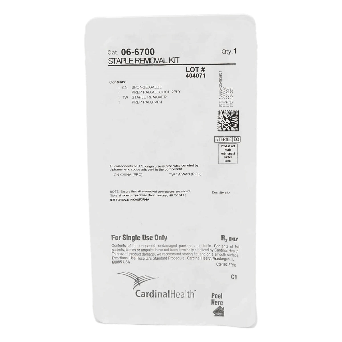 Presource Staple Removal Kit