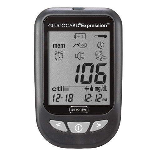 Glucocard® Expression™ Blood Glucose Meter Full Kit