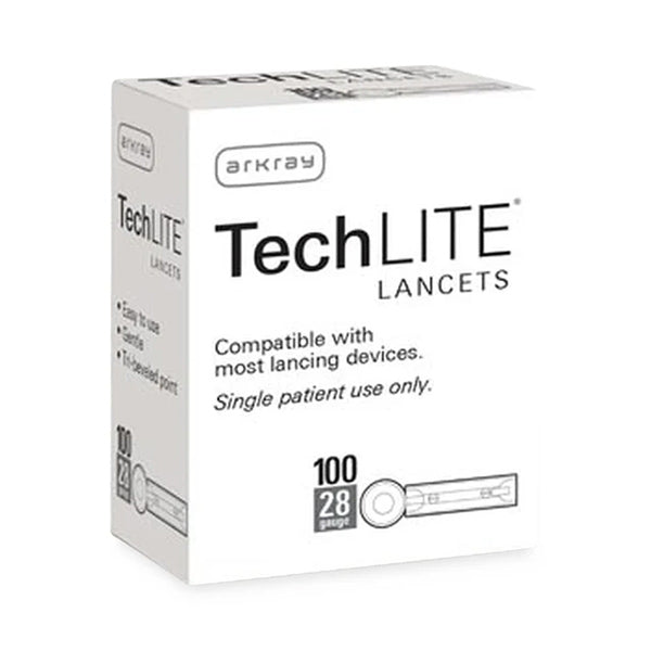 TechLite Lancet 28G 100 Count