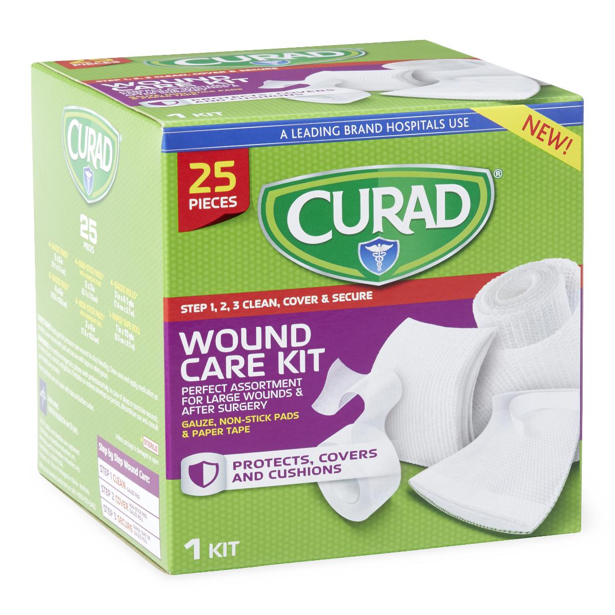 Curad 25-Piece Wound Care Kit Woundcare Assorted