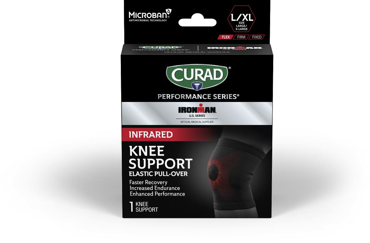 Curad Performance Series Infrared Elastic Knee Supports L/ x 1 Each