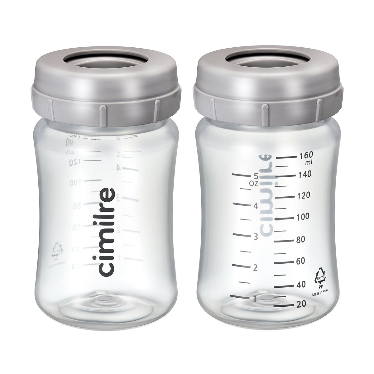 Cimilre Storage Bottle Set 2 Count