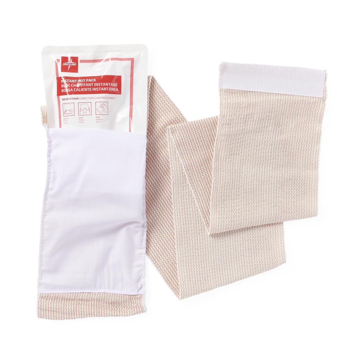 Compress Holders for Accu-Therm Hot and Cold Packs Bandage-Style Beige (Case of 24)
