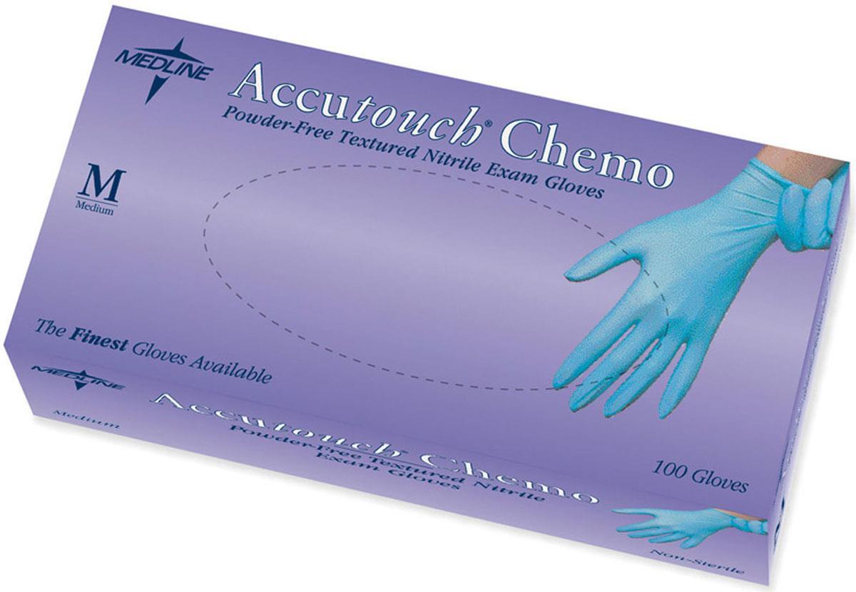 Accutouch Chemo Nitrile Exam Gloves Blue