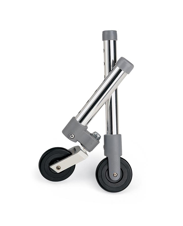 Walker 3" Swivel Caster Wheel 3 in F/walker with 1in Tub (Set of 2)