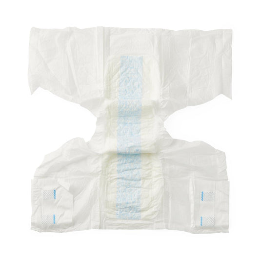 Fitright 4 x L Cloth-Like Adult Incontinence Briefs 4 65-94 32/cs 8/bg Clear Bag