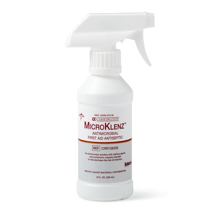 Microklenz Antimicrobial First Aid Antiseptic Cleanser Wound 8 Oz Spray
