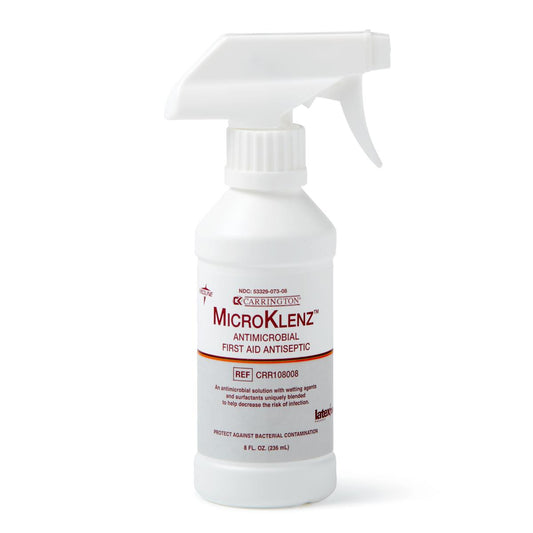Microklenz Antimicrobial First Aid Antiseptic Cleanser Wound 8 Oz Spray