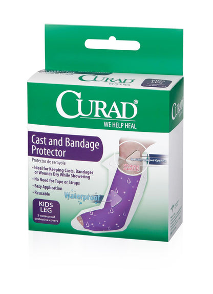 Curad Cast Protectors Child Leg 15 IN 2ct