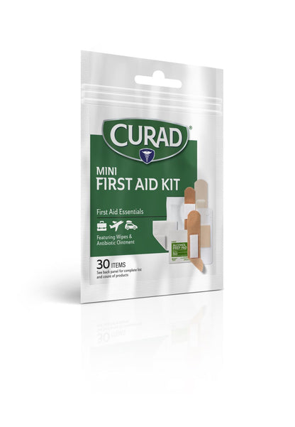 Curad Mini First Aid Kits Bag 30 Count