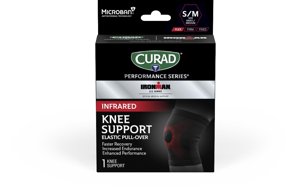 Curad Performance Series Infrared Elastic Knee Supports L/ x 1 Each