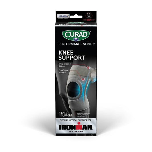 Curad Performance Series Ironman Knee Supports Univ with side Stablzrs Mi (Case of 4)