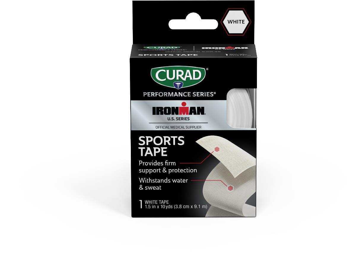 Curad Performance Series Ironman Sports Tape White Im 1.5" x 10yd 1ct