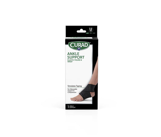 Curad Figure-8 Elastic Ankle Wraps Elastc Retail Uni (1 Each)