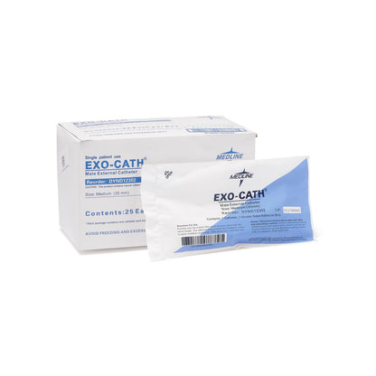Exo-Cath® Latex Male External Catheters Exo Leftx Med 30Mm