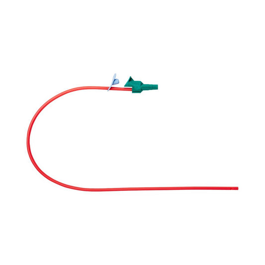 Open Suction Catheters Red Poly 14fr Str Pak