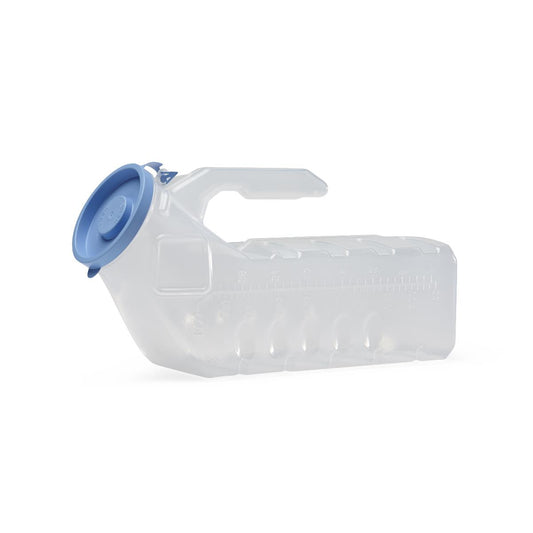 Autoclavable Urinals with blue Lid (Case of 12)