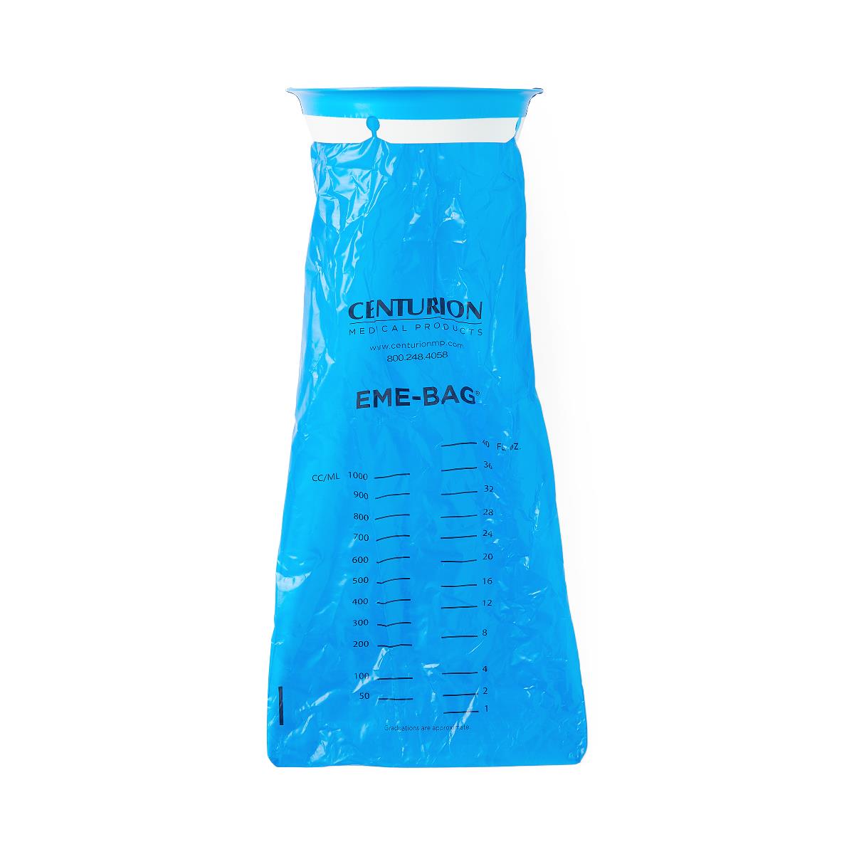 Centurion Emesis Bags Blue Hdpe (Case of 144)