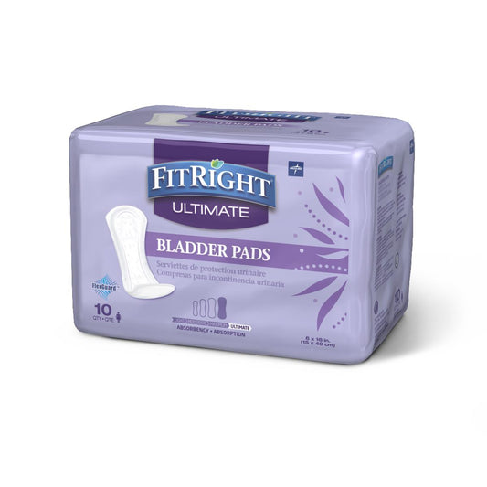 Fitright Activedge Women's Bladder Control Pads Liner Incontinent Ultimate