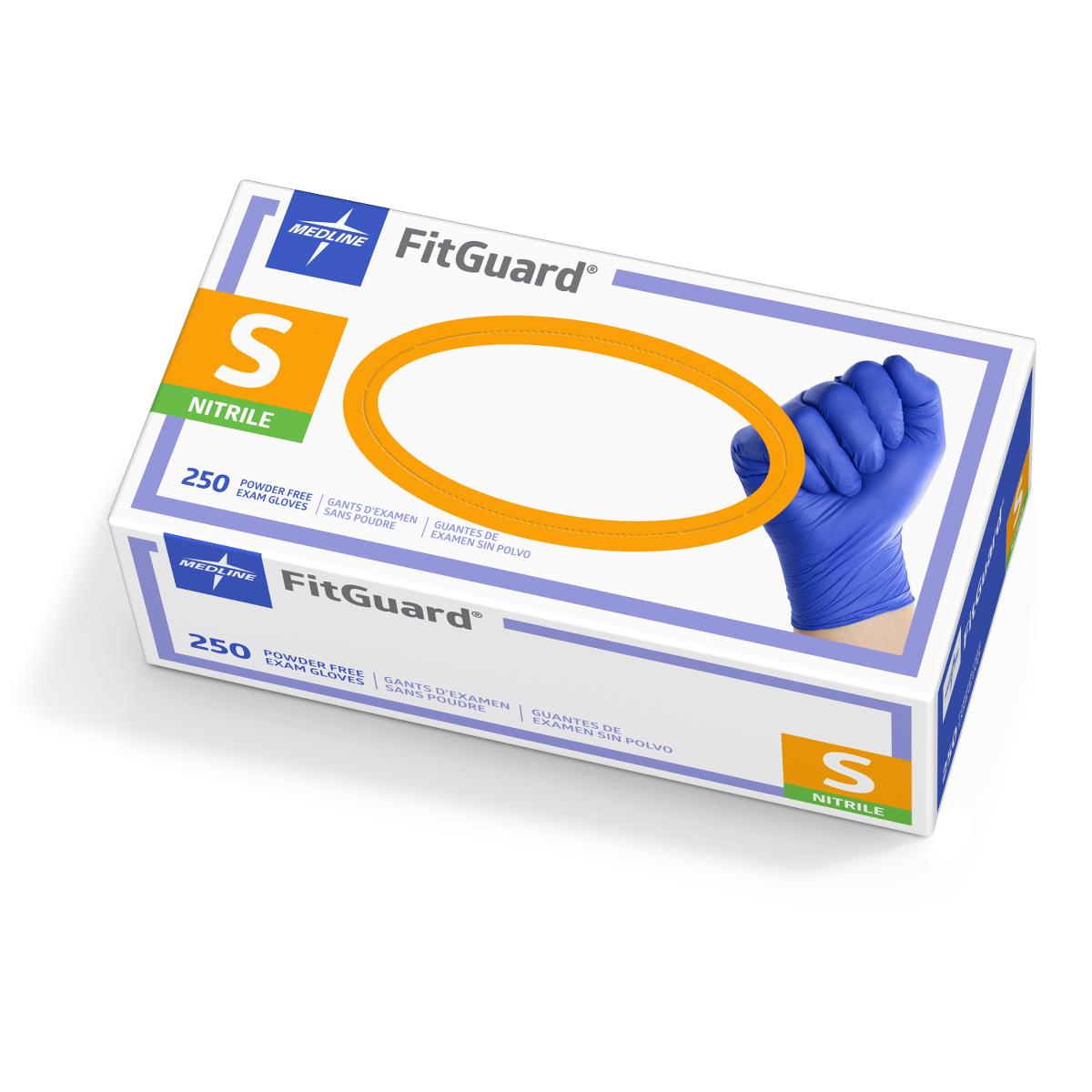 FitGuard Nitrile Exam Gloves Glove with Textured Fingertips 250ct