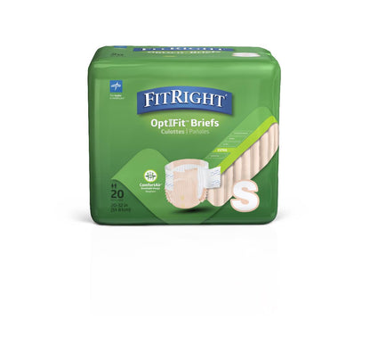 Fitright Extra Incontinence Briefs Clothlike Fitextra Small 20-32