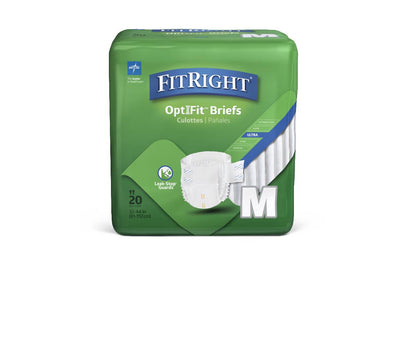 Fitright Ultra Incontinence Briefs Clothlike Fitultra Medium 32-44