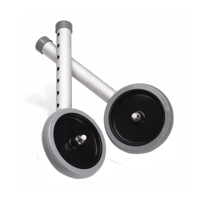 5" Front Walker Wheels 5In for 8 Hole Guardian (1 Pair)