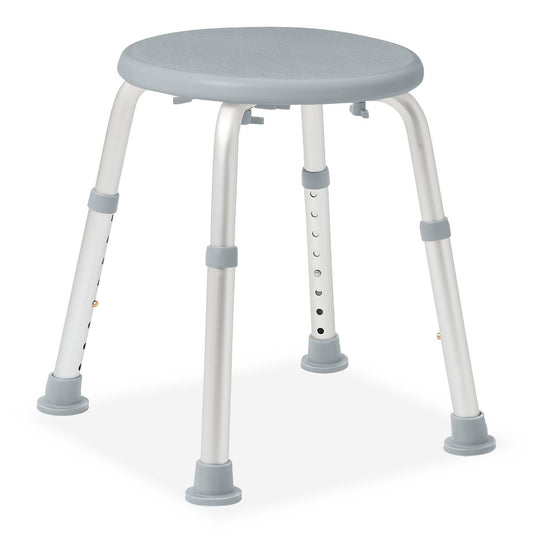 Guardian Bath Stool Aluminum 300lbs Gray (1 Each)