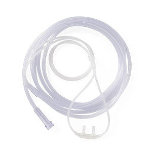 SuperSoft Oxygen Cannula with Standard Connector, Adult, 7' (2.1 m) Tubing