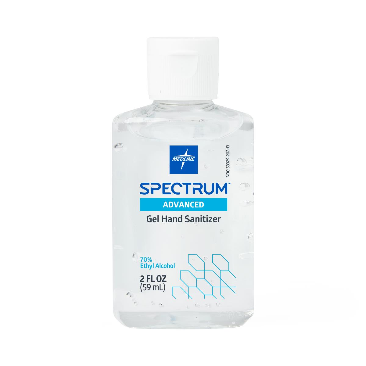 Spectrum Advanced Hand Sanitizer with Aloe Vera and Vitamin E Gel Spectm 70%