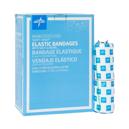 Swift-Wrap Nonsterile Elastic Bandages Elstc 6 x 5yd Slf Closure