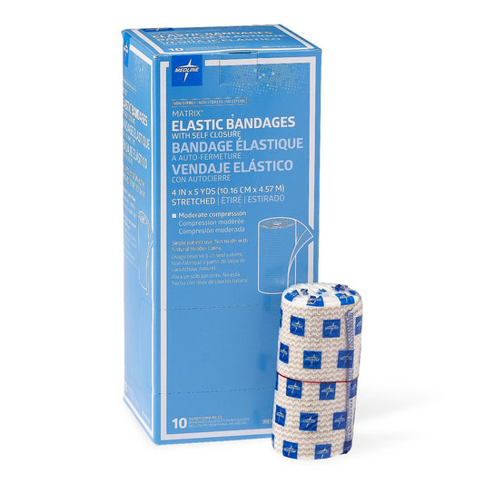 Nonsterile Matrix Elastic Bandages 4" x 5yd Self Closure