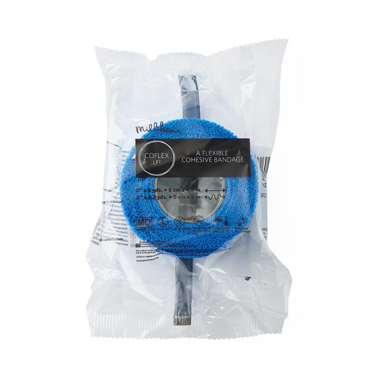 CofleExtra LargeF2 Quick-Stick Nonsterile Cohesive Bandages 2" x 5yd Color Pack (Case of 36)