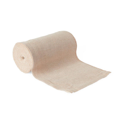 Firm-Wrap Short-Stretch Elastic Bandage Roll with clips Beige