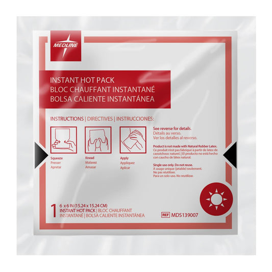 Instant Hot Packs 6" x 6"