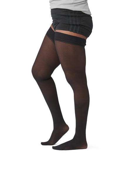 Curad Thigh-High 15-20 Mmhg Compression Hosiery