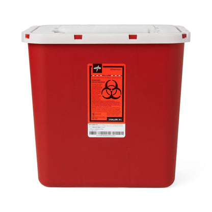 Multipurpose Sharps Containers 2 Gal. Red Wall/free